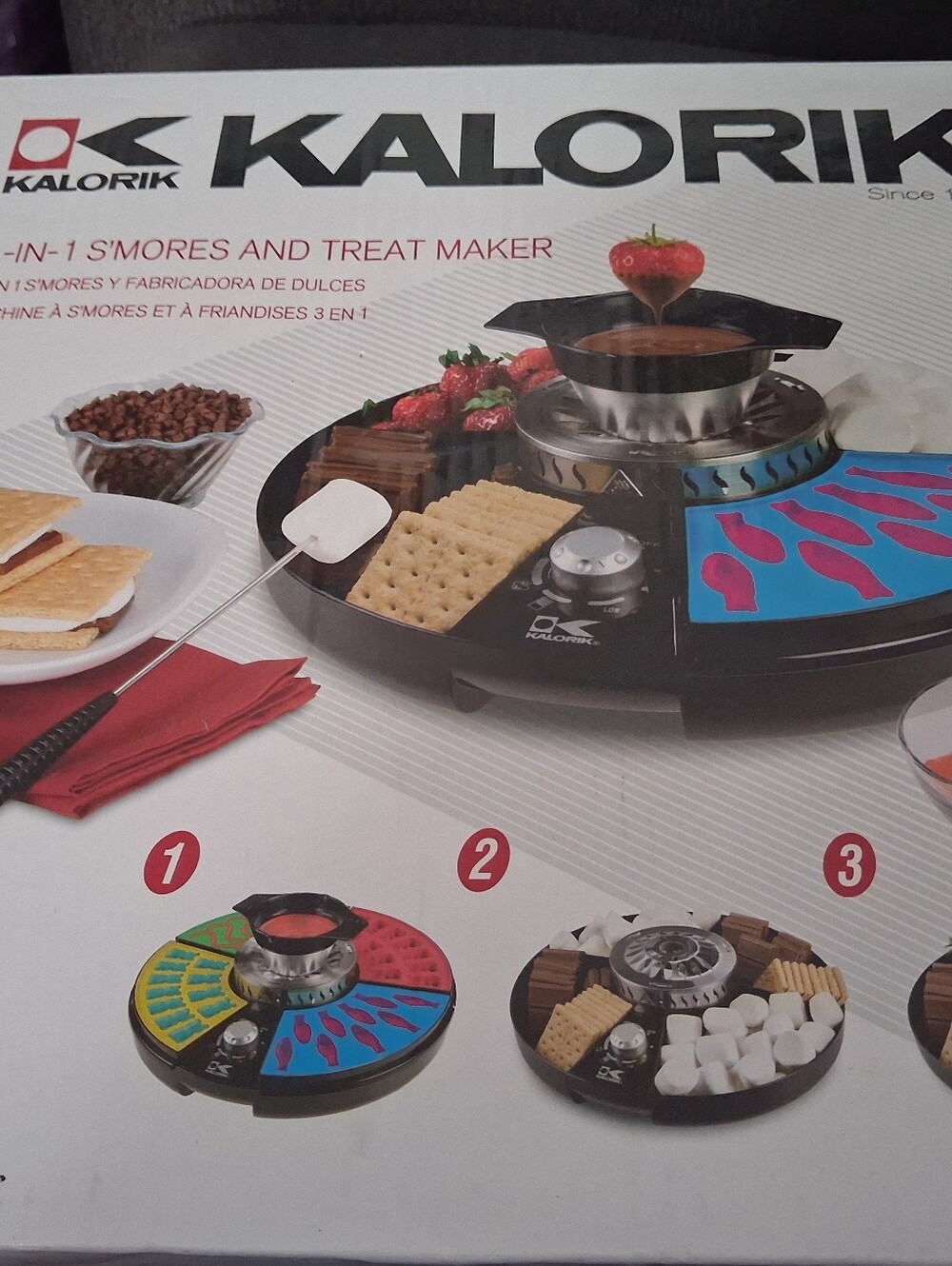 3-in-1 S'mores & Treat Maker - Black